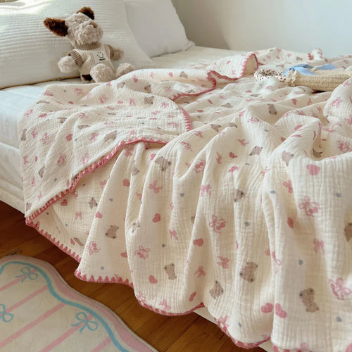 Lightweight cotton crepe plaid with check pattern for children – summer