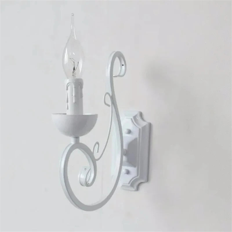 Vintage metal wall light for elegant interiors
