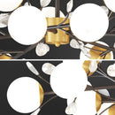 Nordic crystal LED chandelier for modern interior decor