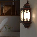Aluminium outdoor wall light for walkway and garden