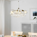 Modern glass pendant light for elegant interior decoration