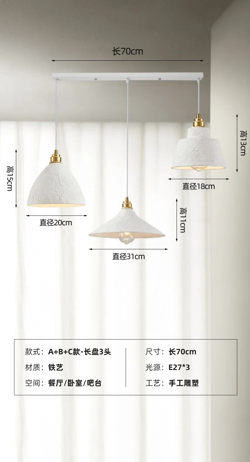 Handcrafted wabi-sabi pendant light for modern Japanese ambience - vue 12 sur 16