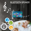 android touch smart mirror with led screen 2024