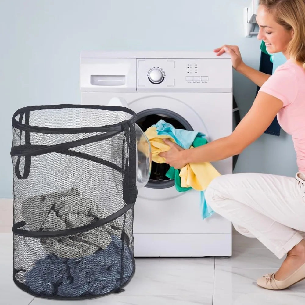 foldable basket for sorting dirty laundry and storage
