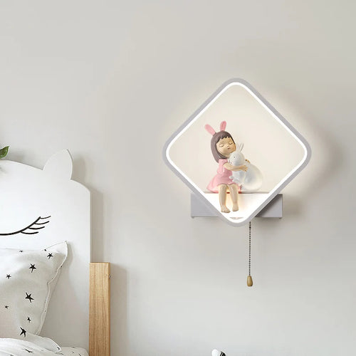 Nordic minimalist modern astronaut wall light - vue 4 sur 9