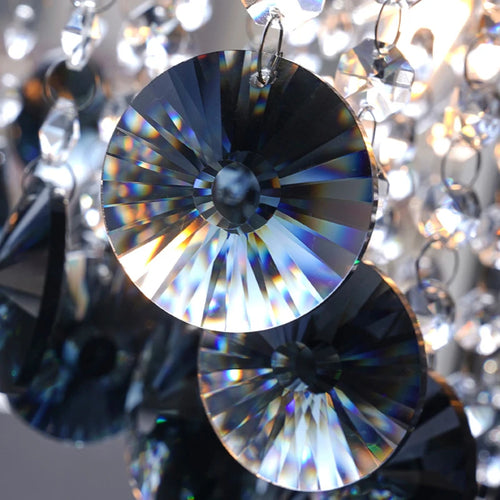 lustre de luxe en cristal suspendu pour duplex - vue 6 sur 5