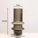 glass vase for hydroponic flowers modern and original decoration