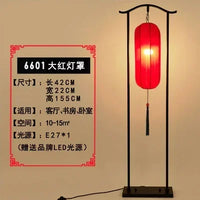 Retro zen Chinese floor lamp for modern home decor