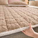 soft winter lambskin velvet mattress topper for students