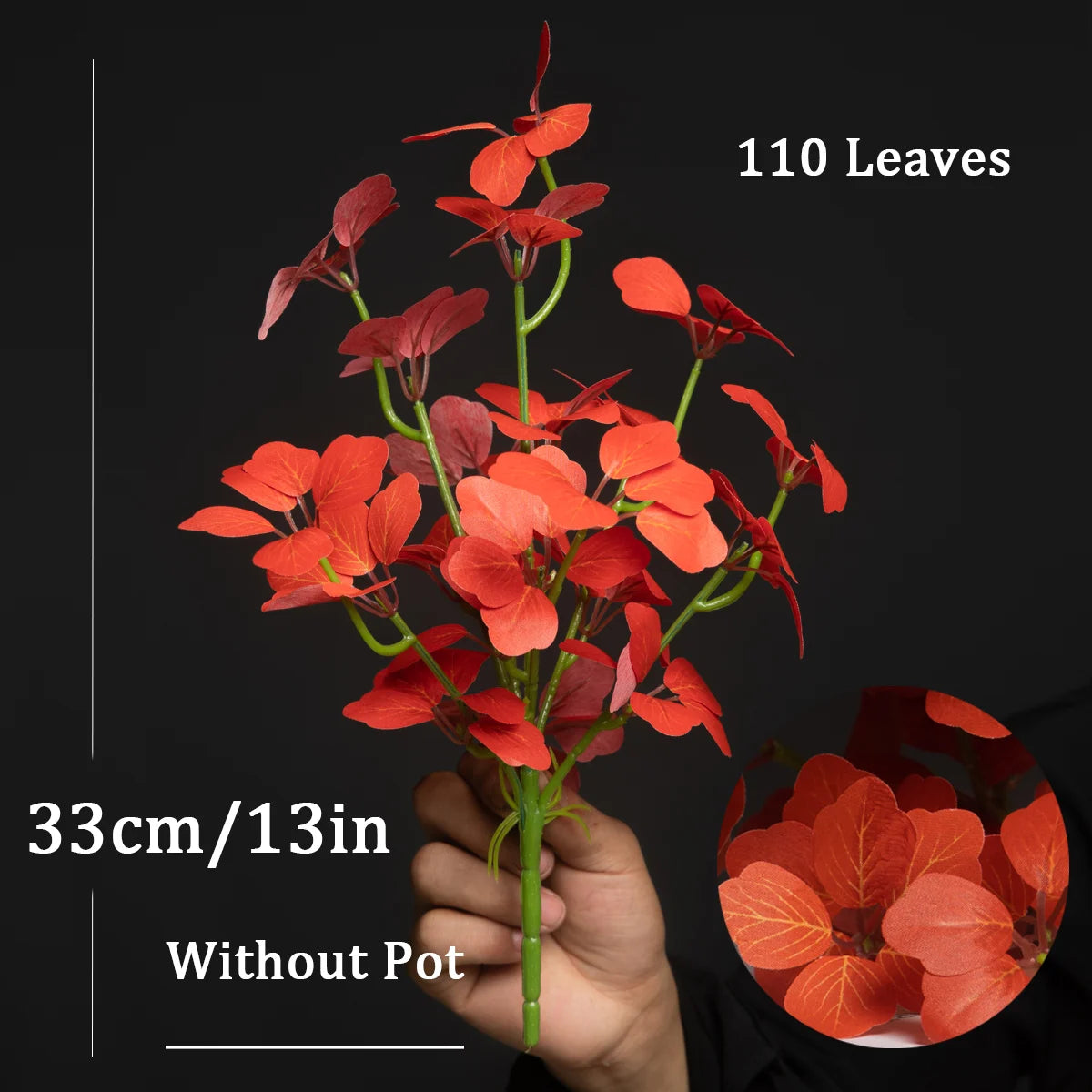 Artificial four leaf clover plants for indoor decoration - vue 7 sur 10