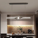 Modern copper bar counter for Italian restaurant