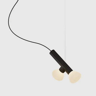 Modern glass pendant light for creative indoor lighting - vue 8 sur 9