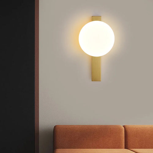 modern design LED wall light for reading and eye protection - vue 3 sur 14