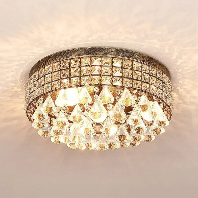Modern crystal ceiling light for elegant interiors