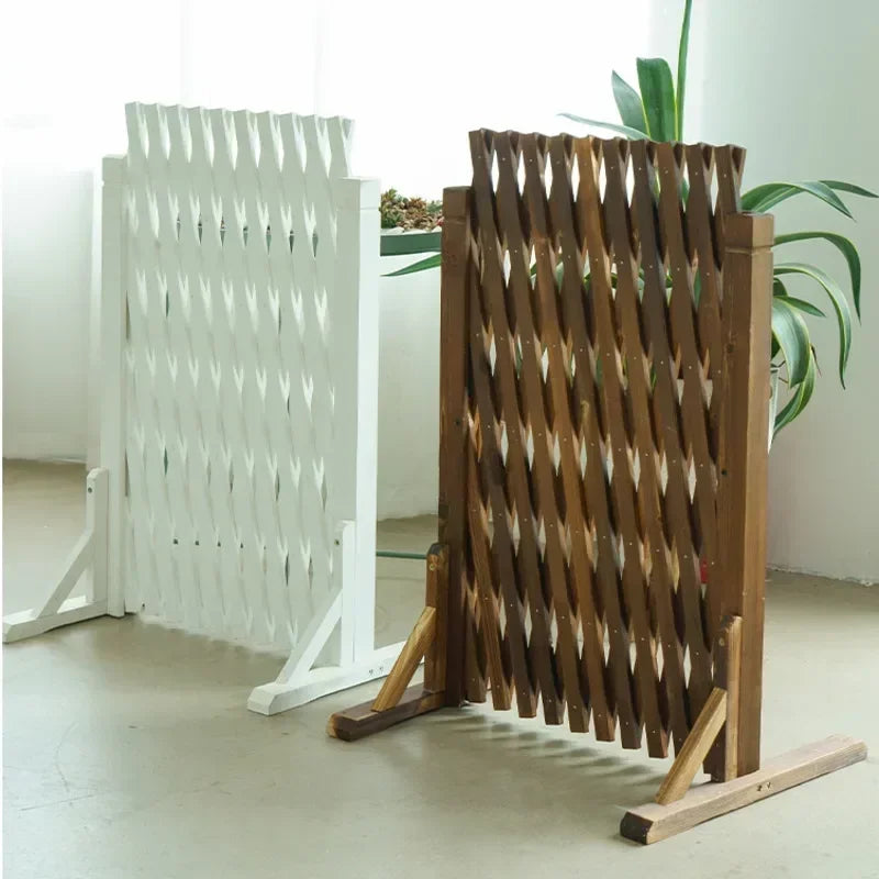 solid wood fence for garden and pets