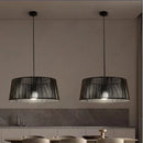Nordic Sandyha woven rope LED pendant light for home decoration