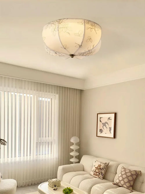 Modern Nordic fabric chandelier for elegant interiors - vue 2 sur 9