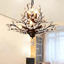 Retro crystal chandelier for creative and original shops
