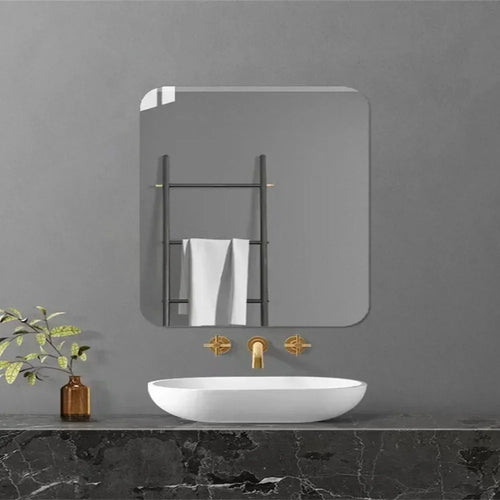 Decorative cloud-shaped unbreakable acrylic wall mirror for the home - vue 10 sur 15