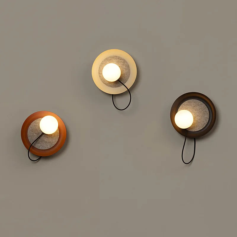 Luxurious modern nordic style decorative wall light