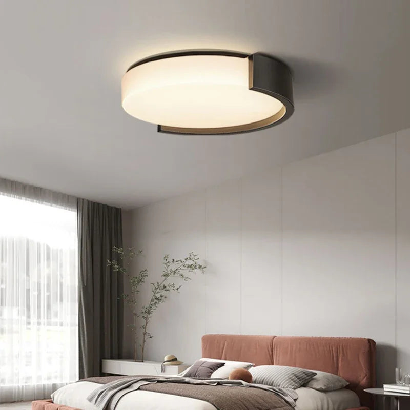 Nordic LED round ceiling light for dining room, living room, corridor and entrance - simple chandelier