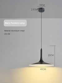 Modern LED horn-shaped chandelier for indoor decoration