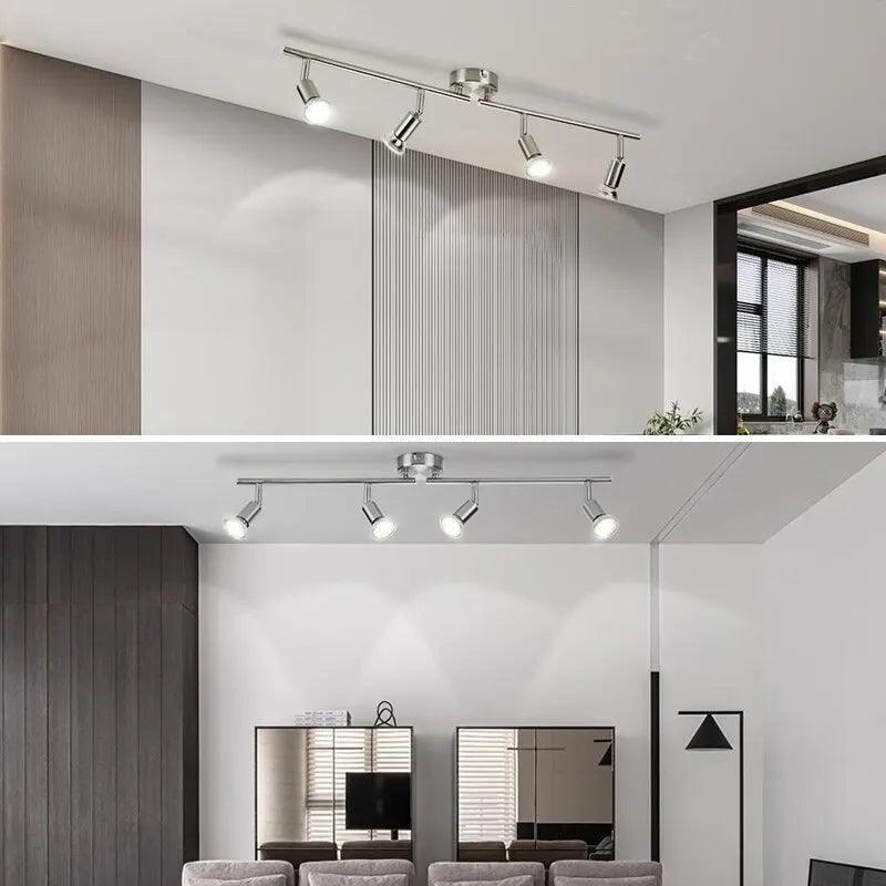 Adjustable multi-angle LED ceiling light - vue 4 sur 8