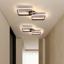 Modern LED chandelier for hallway, corridor and indoor spaces