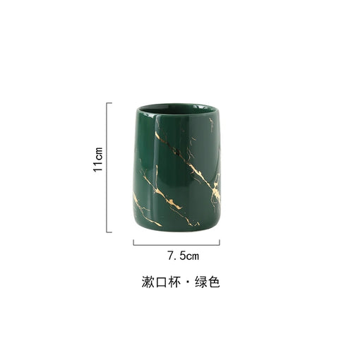 ceramic accessories for bathroom decoration - vue 24 sur 24