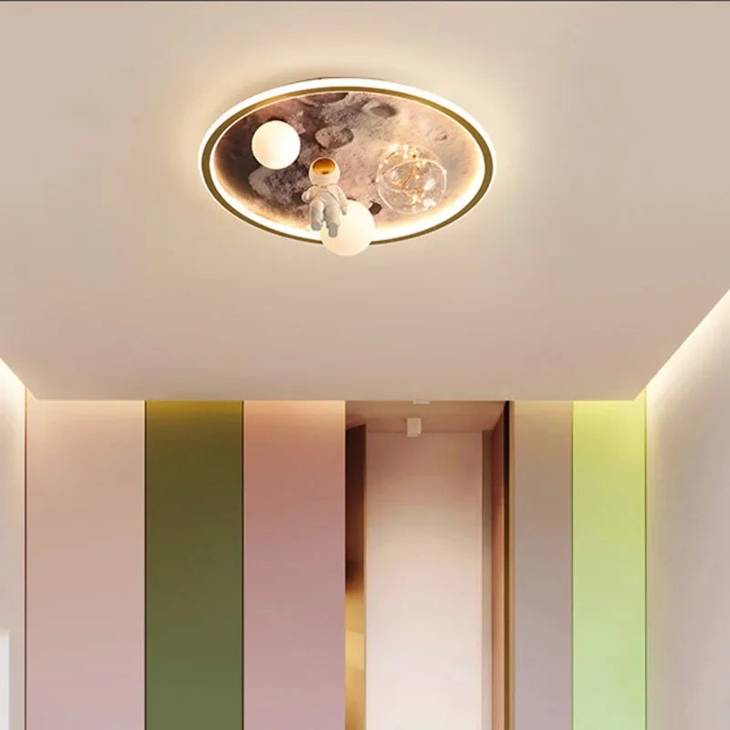 lustre moderne à leds pour décoration intérieure maison - vue 5 sur 16