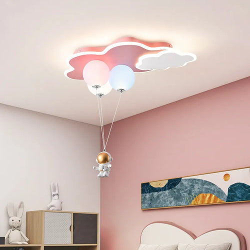 Cloud ceiling light for children’s decor and indoor spaces - vue 6 sur 12