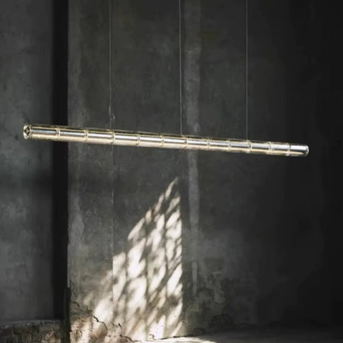 Glass LED pendant light for modern interior decoration - vue 2 sur 7