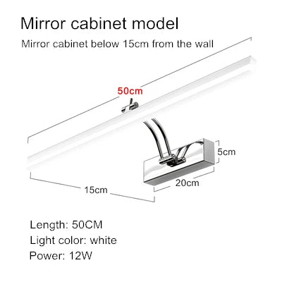 Modern minimalist stainless steel LED table lamp - vue 11 sur 22