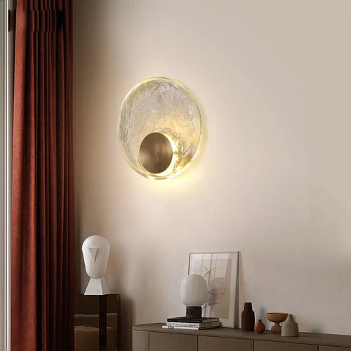 Luxury artistic LED wall light for interior decoration - vue 4 sur 6