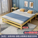 Single tatami bed frame, modern and simple home master bedroom, 1.8-meter double iron bed