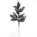Christmas pine leaves glitter for DIY wreath and tree decoration