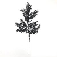 Christmas pine leaves glitter for DIY wreath and tree decoration