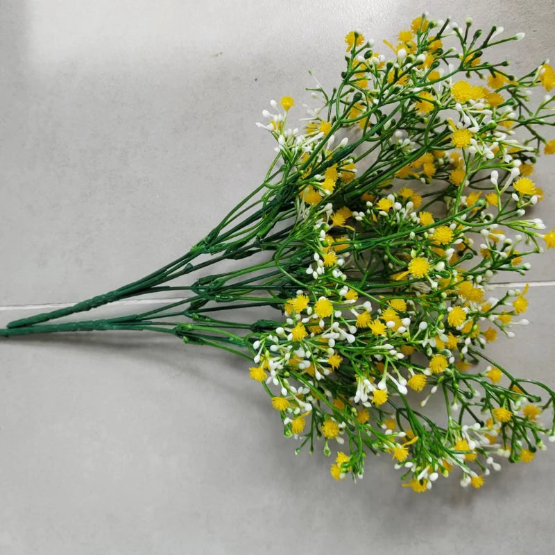 Artificial gypsophila bouquets for indoor and outdoor decoration - vue 7 sur 15