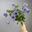 Artificial silk daisy for indoor decoration
