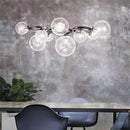 Nordic glass bubble chandelier for interior decoration