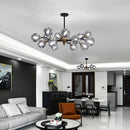 Nordic glass chandelier for elegant interior decoration