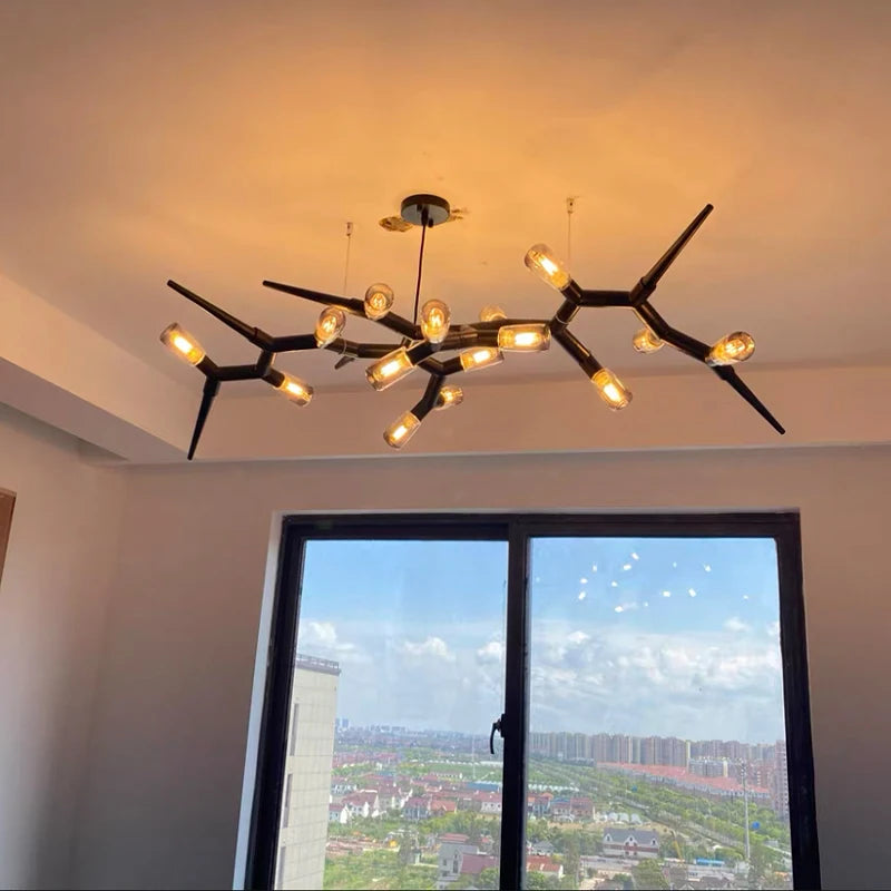 Luxury postmodern roman LED chandelier for hotel