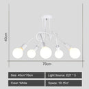 Modern sputnik chandelier industrial style for elegant interiors