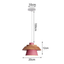Retro nordic aluminium pendant light for indoor lighting