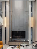 Modern marble and copper wall light for interior decoration