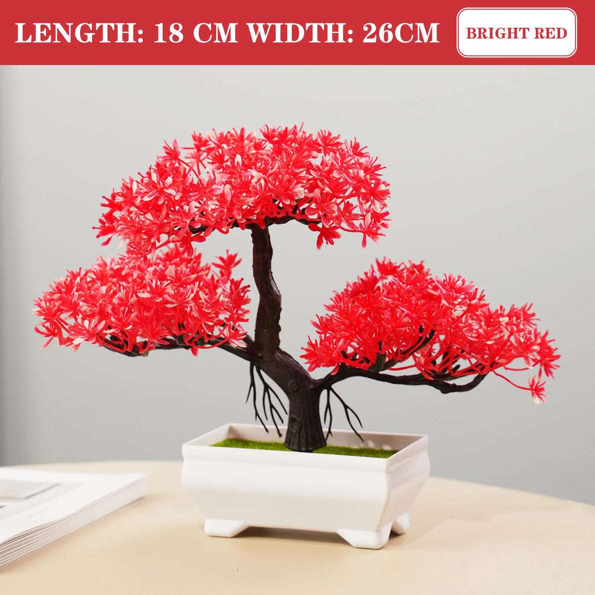 Artificial bonsai tree for indoor and outdoor decoration - vue 30 sur 32