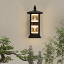 Minimalist waterproof outdoor wall light for garden