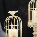 retro birdcage chandelier for romantic dinner and wedding