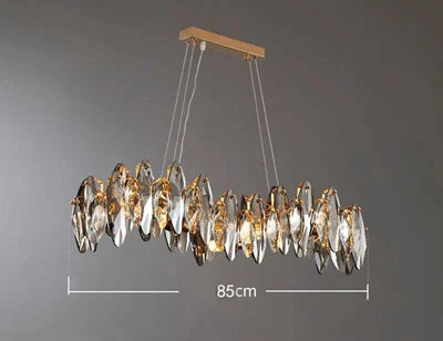 Vintage art deco crystal chandelier for indoor lighting - vue 9 sur 11