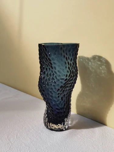 Nordic transparent glass vase for elegant floral decorations - vue 10 sur 11